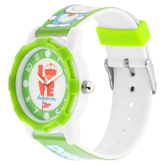 Zoop 26015PP02F Kids Analog Quartz Multicoloured Dial PU Strap Watch by Titan