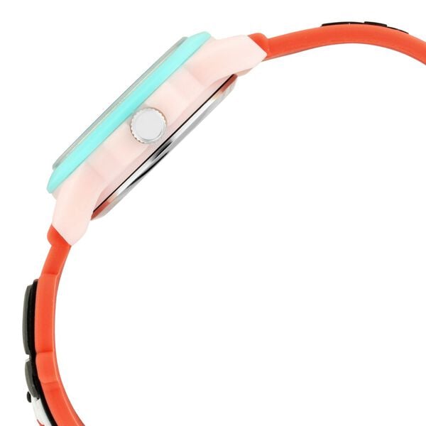 Zoop 26016PP03 3D Collection Quartz Analog White Dial Blue Plastic Strap Kids Watch