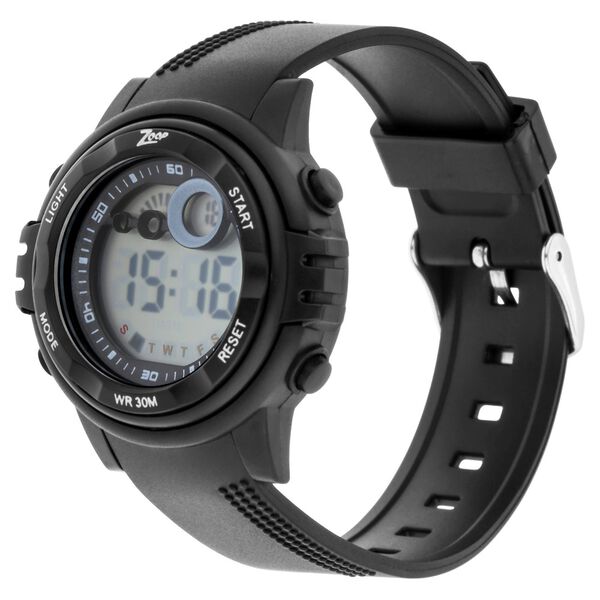 Zoop NT26017PP02 Kids Digital Quartz Dial Black PU Strap Watch by Titan