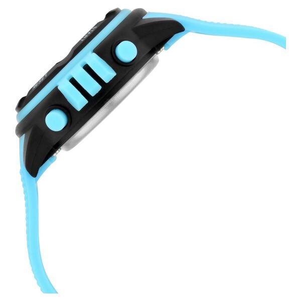 Zoop NT26017PP03 Digital Quartz Kids’ Watch with Grey Digital Display and Blue PU Strap