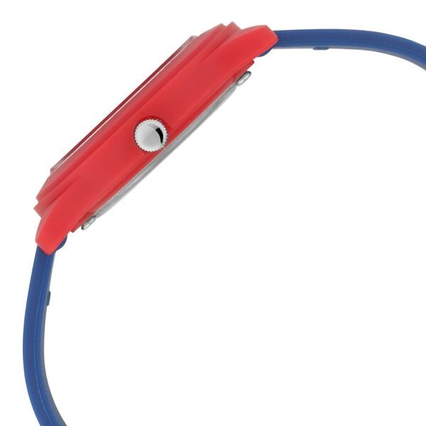 Zoop NR26019PP02W Analog Quartz Kids’ Watch with Blue Dial and Blue PU Strap