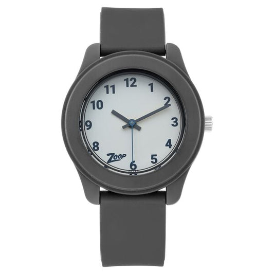 Zoop NT26019PP05 Kids Analog Quartz White Dial PU Strap Watch by Titan