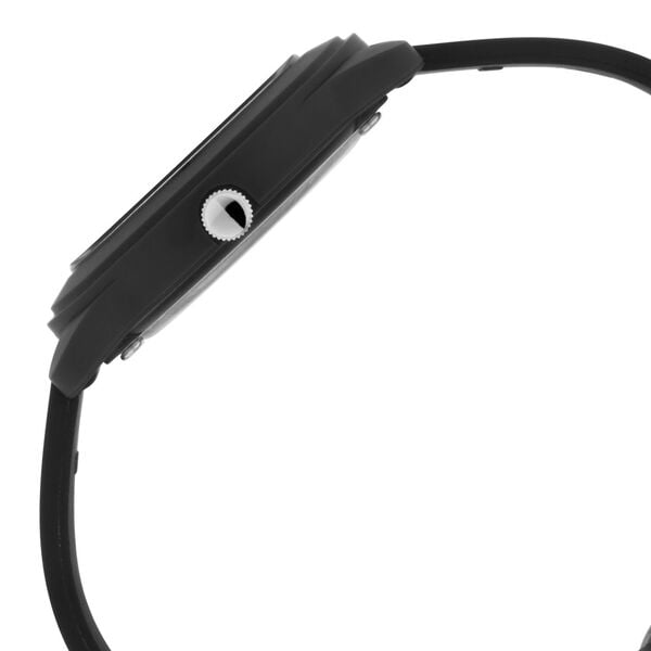 Zoop NU26019PP05 Analog Kids Watch with White Dial & Black PU Strap