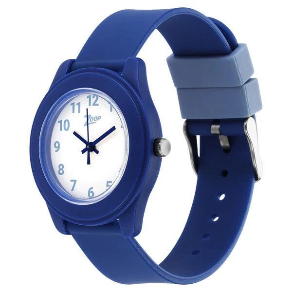 Zoop by Titan Kids Analog Watch NV26019PP24W | Silver Dial & Purple Plastic Strap