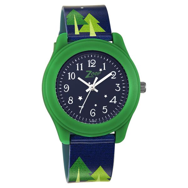 Zoop NR26019PP28 Outdoor Life Blue Dial Analog Quartz Watch for Kids with Plastic Strap