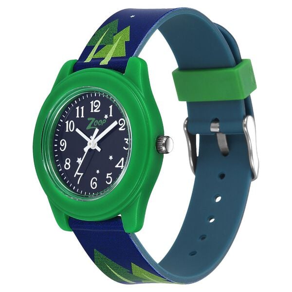 Zoop NR26019PP28 Outdoor Life Blue Dial Analog Quartz Watch for Kids with Plastic Strap