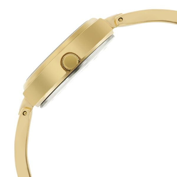 Titan 2601YM02 Champagne Dial Analog Quartz Stainless Steel Women’s Watch – Golden Band, Round Case, Jewellery Clasp