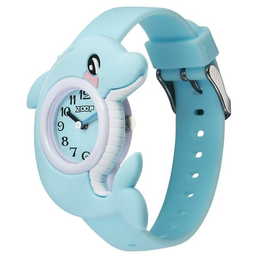 Zoop NT26045PP01 Analog Quartz Kids’ Watch with Blue Dial and Blue Plastic Strap