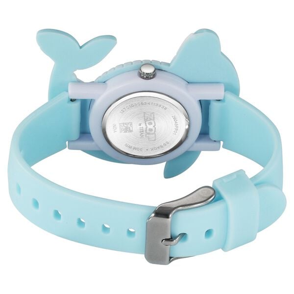 Zoop NT26045PP01 Analog Quartz Kids’ Watch with Blue Dial and Blue Plastic Strap