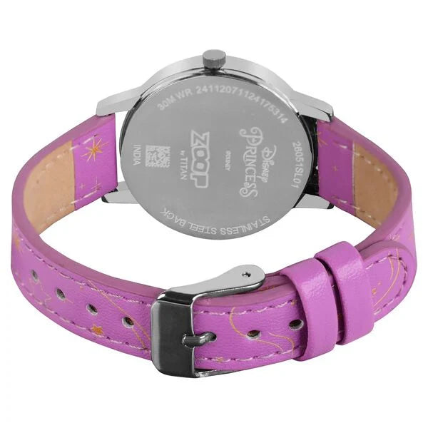 Zoop 26049SL01 Disney Jasmine Analog Watch for Kids