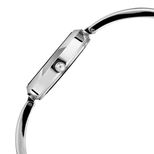 Titan NS2606SM04 Women’s Quartz Analog Watch with Grey Dial & Silver Metal Strap