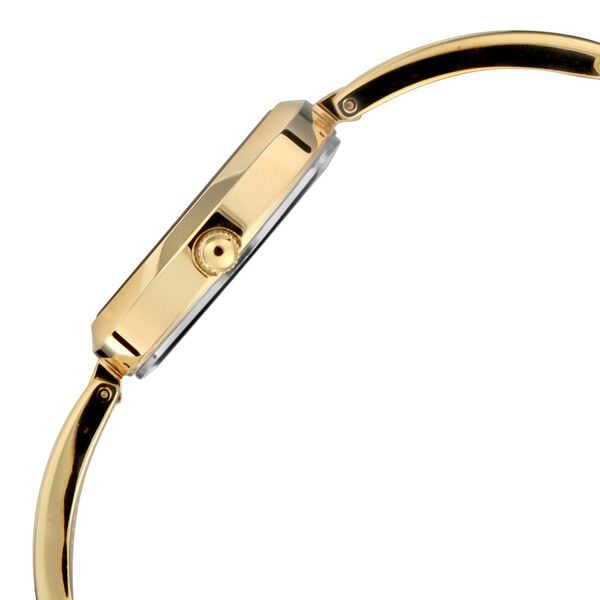 Titan 2606YM04 Women’s Silver-Dial Analog Watch with Gold-Tone Metal Strap