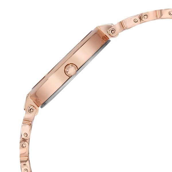 Titan NS2608WM01 Women’s Quartz Analog Watch with Rose-Gold Dial & Rose-Gold Metal Strap