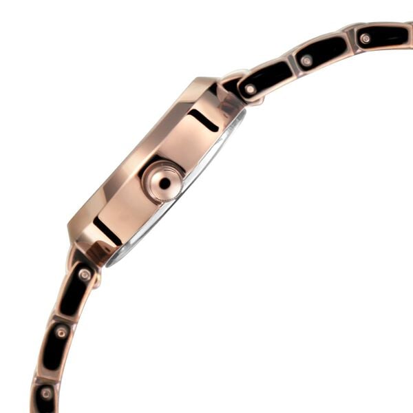 Titan 2620QM01 Women’s Brown-Dial Analog Watch with Metal Strap