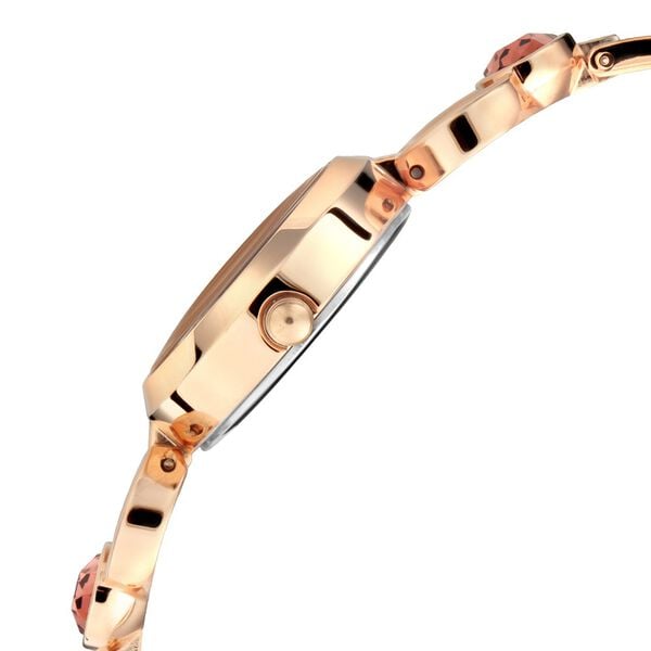 Titan 2621WM01 Women’s Rose-Gold Dial Analog Watch with Rose-Gold Metal Strap