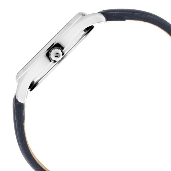 Titan 2639SL02 Women’s Quartz Analog Watch with Blue Dial & Blue Leather Strap