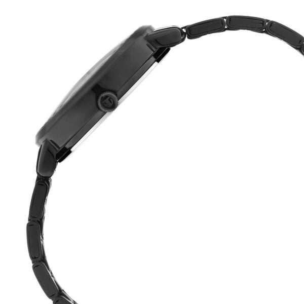 Titan 2652NM01 Women’s Quartz Analog Watch with Black Dial & Black Metal Strap