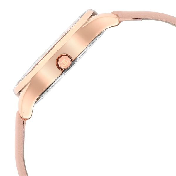 Titan– 2670WL06 Neo Workdays Analog Women’s Watch with Silver Dial & Pink Leather Strap