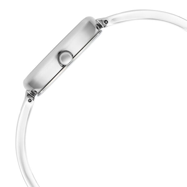Titan 2683SM01 Quartz Analog Watch for Women – Silver Dial, Silver Stainless Steel Bracelet, Date Display, Mineral Glass, Round Metal Case