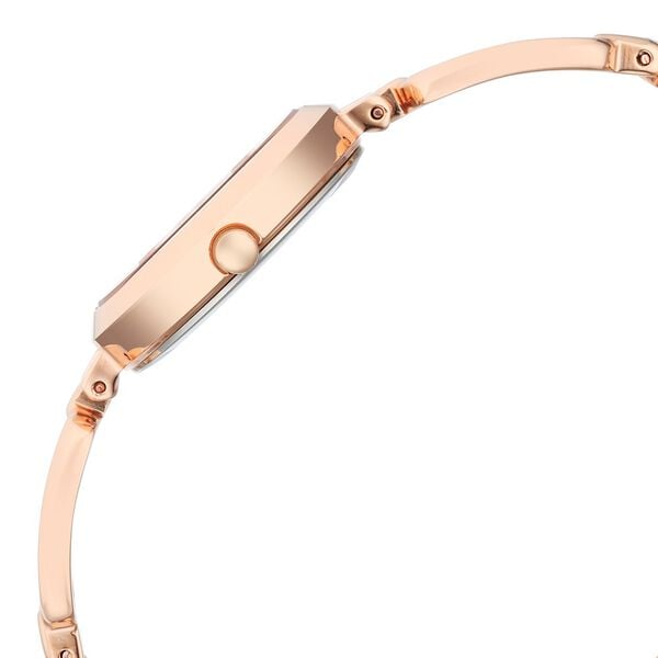 Titan 2725WM01 Women’s Rose-Gold Dial Analog Watch with Rose-Gold Metal Bracelet