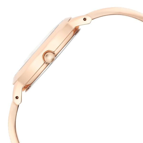 Titan 2754WM01 – Women’s White-Dial Analog Watch with Rose-Gold Metal Strap
