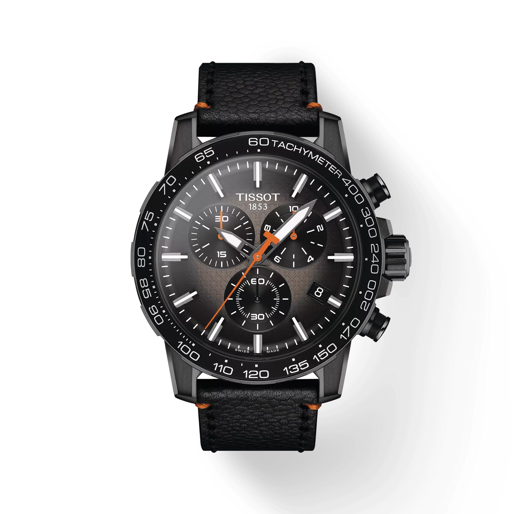 Tissot T1256173608100 Supersport Chrono Men Analog Quartz Chronograph Black Dial Watch