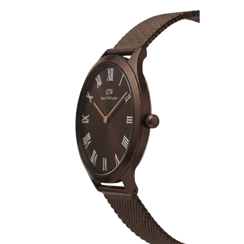 Daniel Wellington DW0DG2700 Brown Dial Men's Brown Stainless Steel Analog Watch
