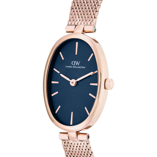 Daniel Wellington DW0DL3000 Blue Dial Women's Rose Gold Stainless Steel Watch