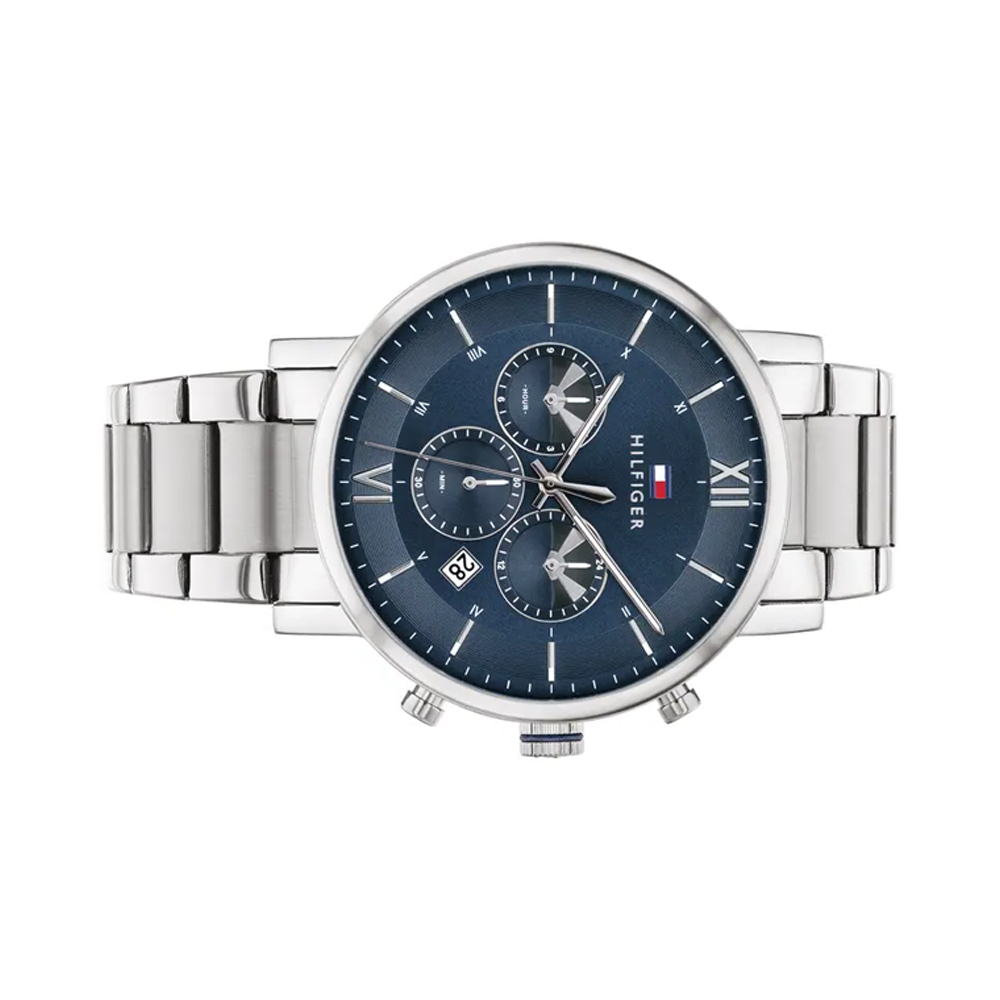 Tommy Hilfiger NCTH1710409W Quartz Blue Dial Stainless Steel Men Watch