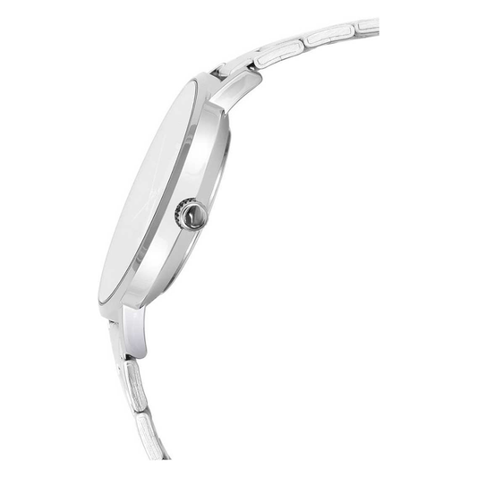 Casio A1623 side profile stainless steel case