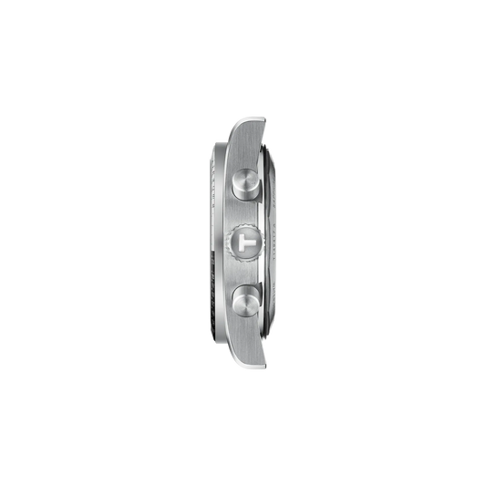 Tissot T1494171105100 PR516 Swiss Quartz Analog Black Dial 40mm Stainless Steel Case Stainless Steel Bracelet Male Chronograph Watch