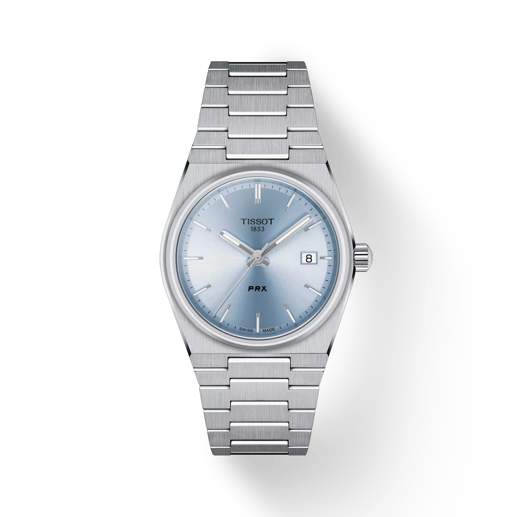 Tissot T1372101135100 Women Analog Quartz Watch – Blue Dial, Stainless Steel Bracelet