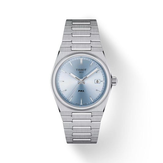 Tissot T1372101135100 Women Analog Quartz Watch – Blue Dial, Stainless Steel Bracelet
