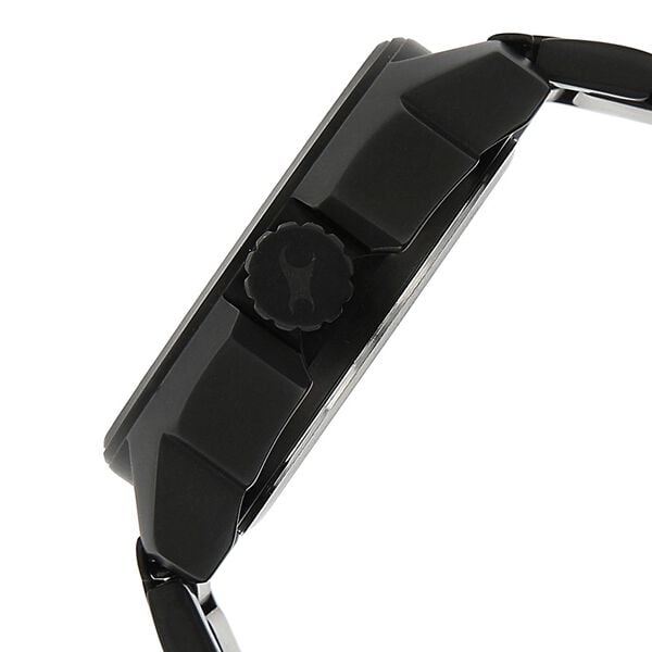 Fastrack 3089NM01 Analog Quartz Men Watch – Black Dial, Black Stainless Steel Strap, 50 m Water Resistance