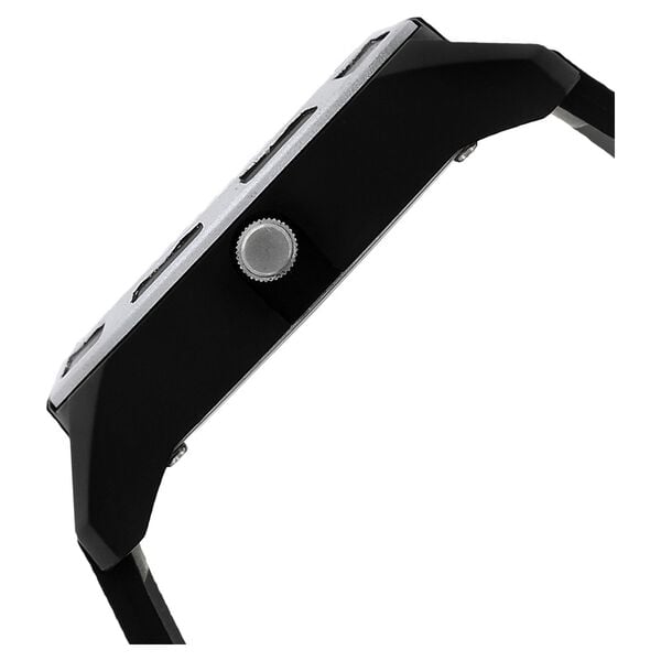 Fastrack 3114PP01 Bare Basics Quartz Analog White Dial Black Plastic Strap Men’s Watch