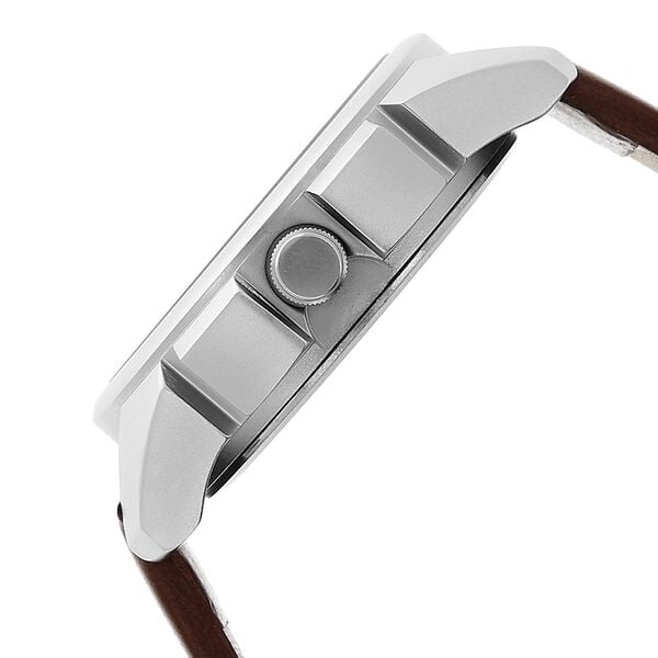 Fastrack 3124SL02 Quartz Analog Blue Dial Brown Leather Strap Men’s Watch