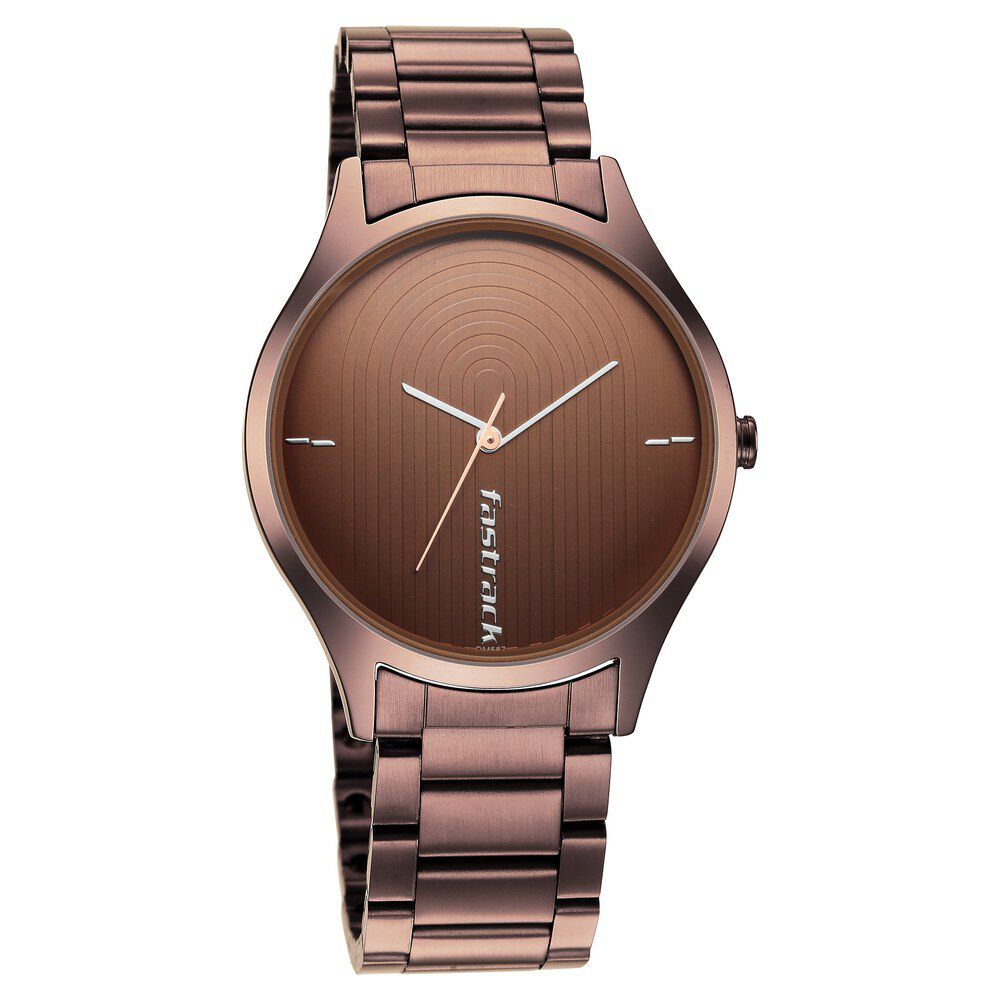 Fastrack NS3184QM02 dial showing index markers