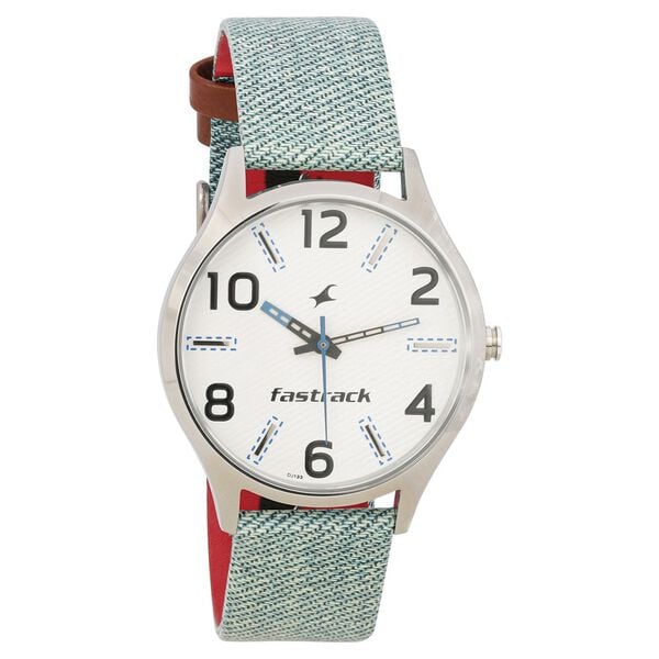 Fastrack 3184SL01 stainless steel strap close-up