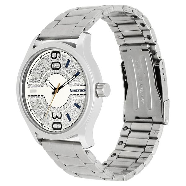 Fastrack NN3197SM01 side profile round metal case