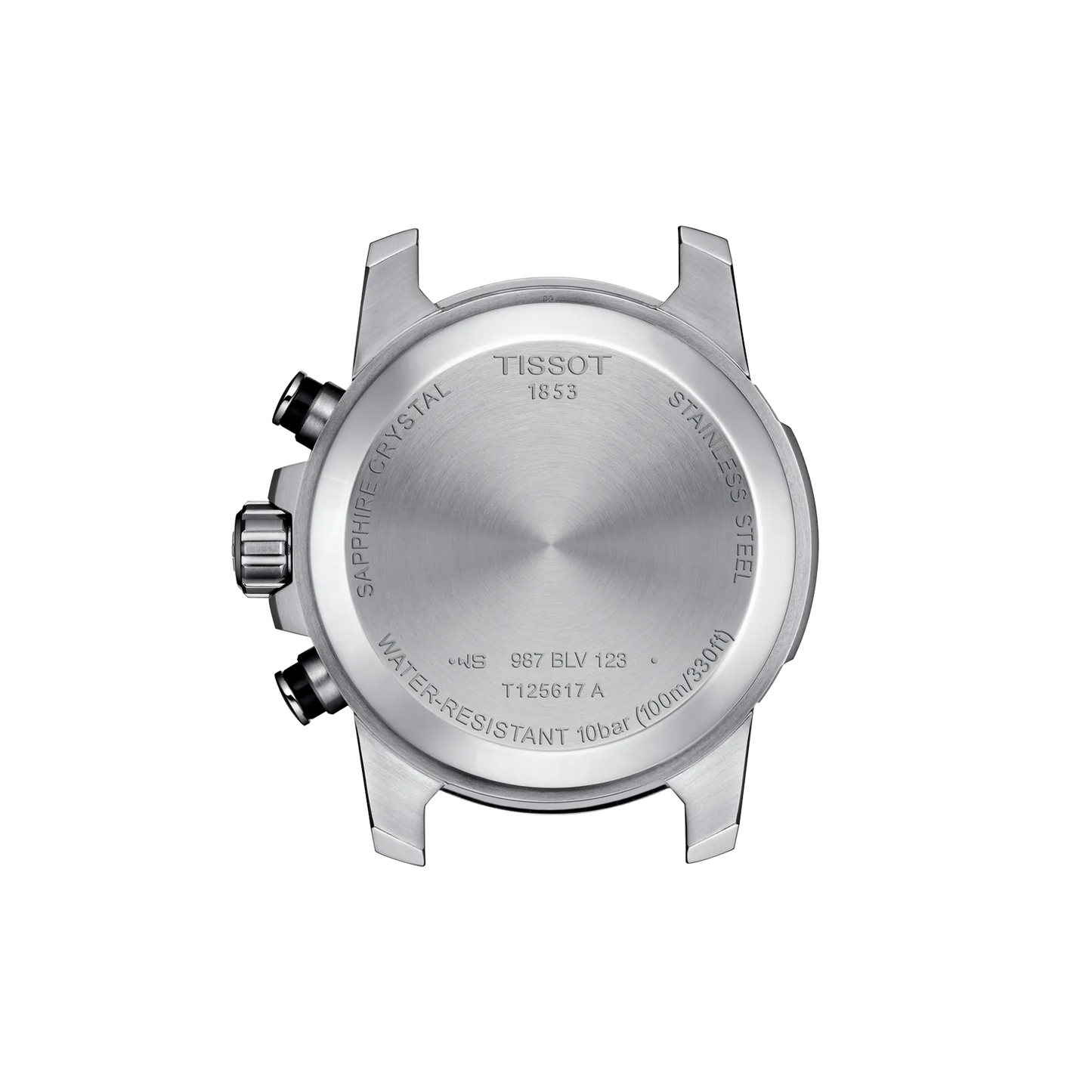Tissot T1256171105100 Black Dial 45.5 mm Men’s Swiss Quartz Supersport Chrono Watch – Stainless Steel Case & Bracelet, Sapphire Crystal
