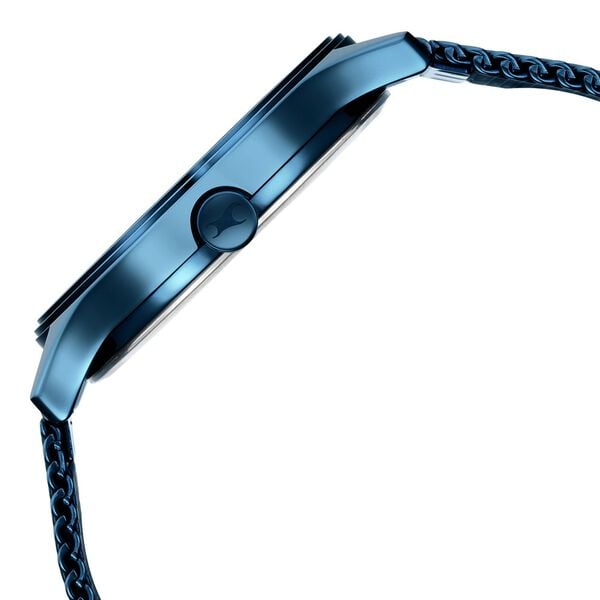 Fastrack 3247QM01 Style Up Quartz Analog Blue Dial Stainless Steel Strap Men’s Watch