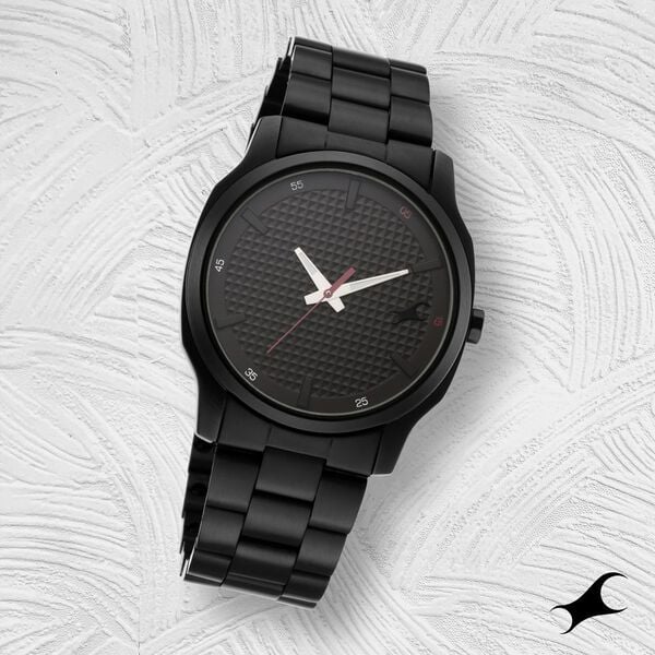 Fastrack NR3255NM01 metal strap close up