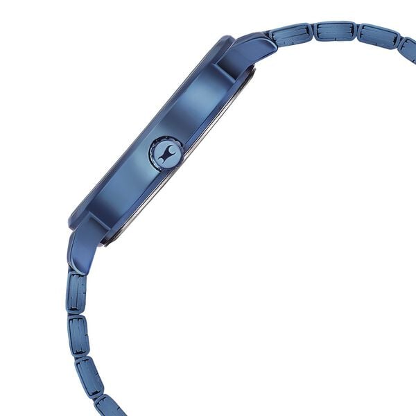 Fastrack 3278QM01 Style Up Quartz Analog Blue Dial Stainless Steel Strap Men’s Watch
