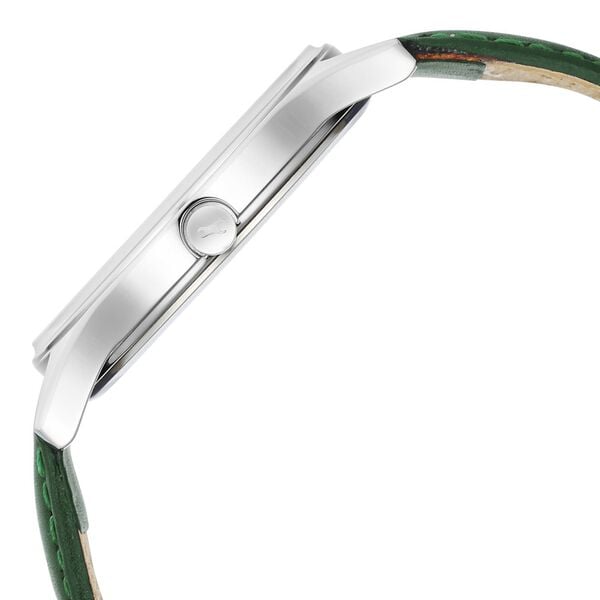 Fastrack 3290SL02 Stunners Quartz Analog Green Dial Leather Strap Men’s Watch