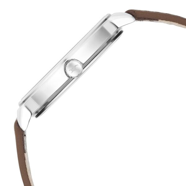 Fastrack 3291SL01 Stunners Quartz Analog Grey Dial Brown Leather Strap Men’s Watch