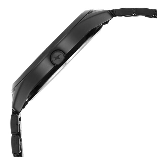 Fastrack 3317NM01 Stunners Quartz Analog Black Dial Black Metal Strap Men’s Watch