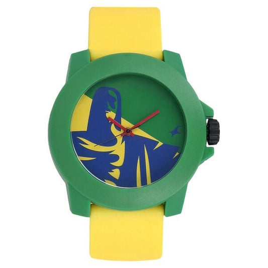Fastrack 38021PP13J Quartz Analog Multicoloured Dial Plastic Strap Unisex Watch