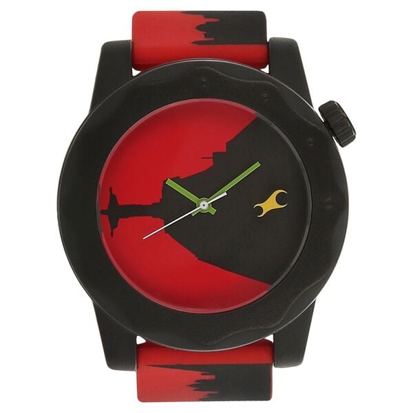 Fastrack Plastic Rio Tees Analog White Dial Unisex Watch - 38022PP10 – Red Dial, Red Plastic Strap & Casual Everyday Style