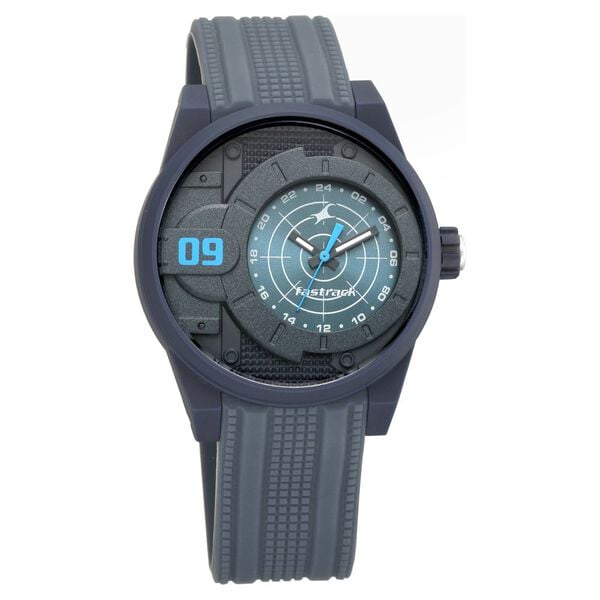 Fastrack 38058PP01 Trendies Quartz Analog Black Dial Silicone Strap Men’s Watch