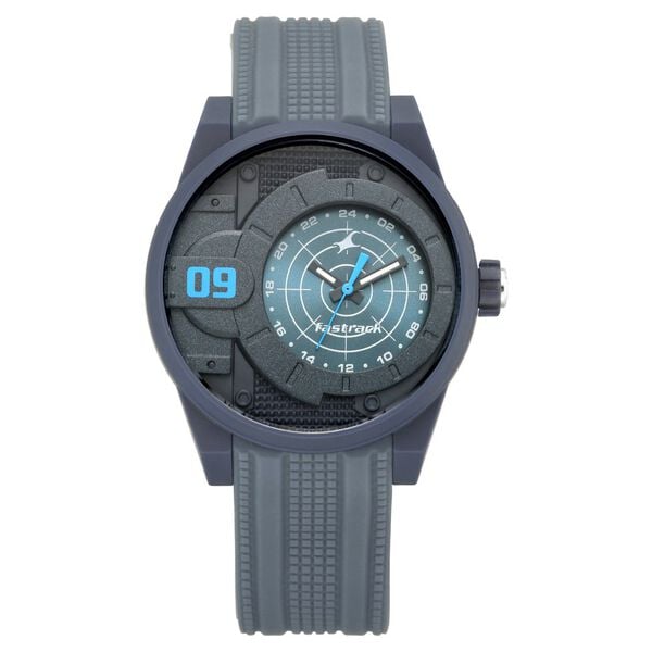 Fastrack 38058PP01 Trendies Quartz Analog Black Dial Silicone Strap Men’s Watch
